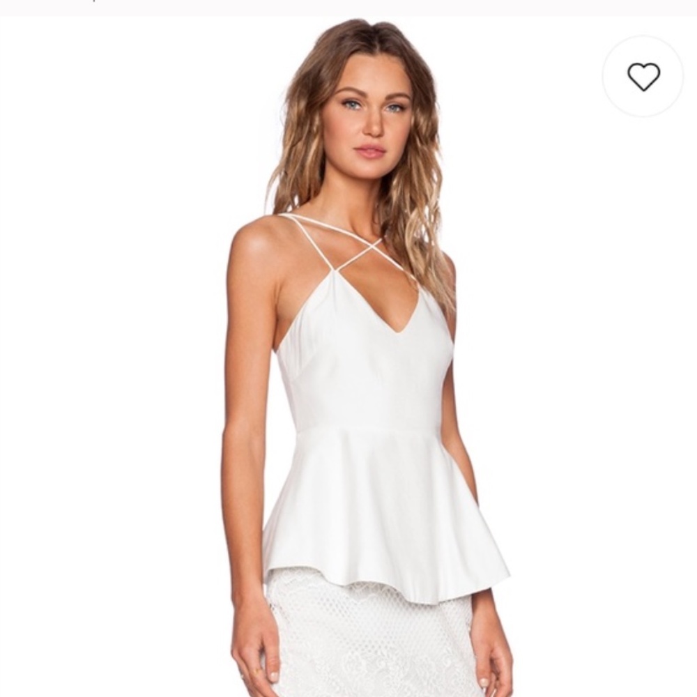 Stylestalker | Mermaid Peplum Top size Small